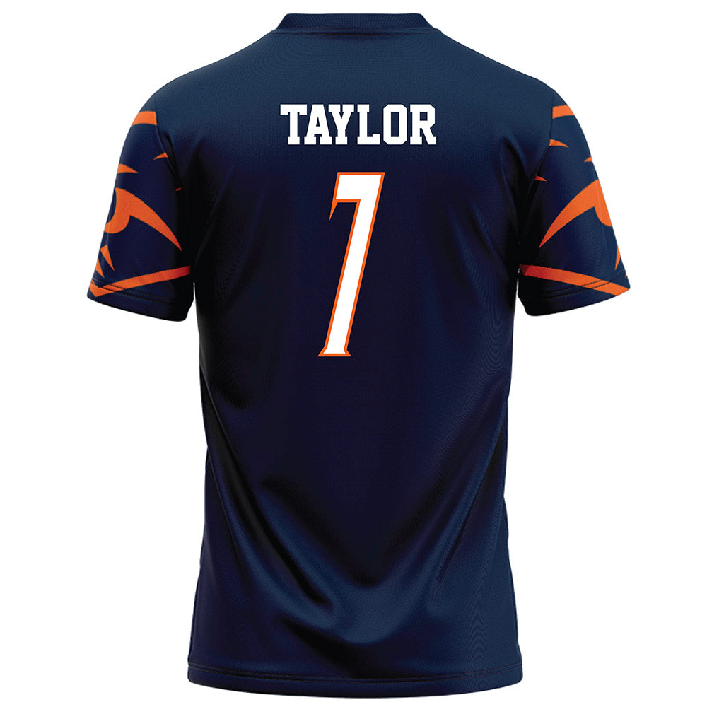 UTSA - NCAA Football : Donyai Taylor - Navy Football Jersey