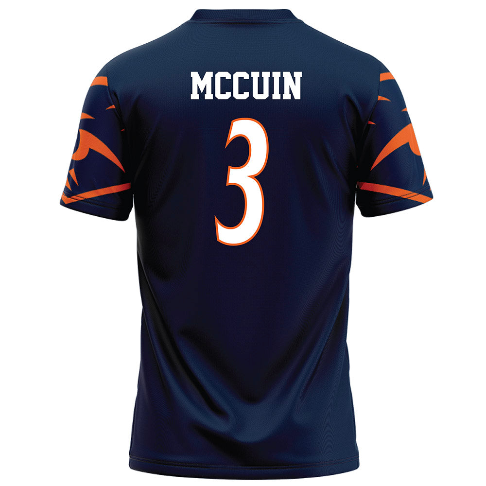 UTSA - NCAA Football : Devin McCuin - Navy Football Jersey