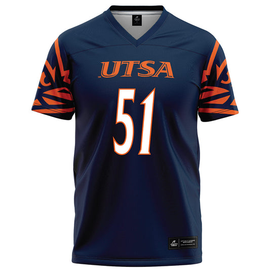 UTSA - NCAA Football : Austin Phillips - Navy Football Jersey