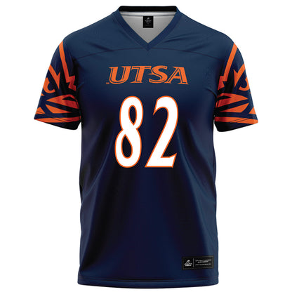 UTSA - NCAA Football : Elliot Brow - Navy Football Jersey