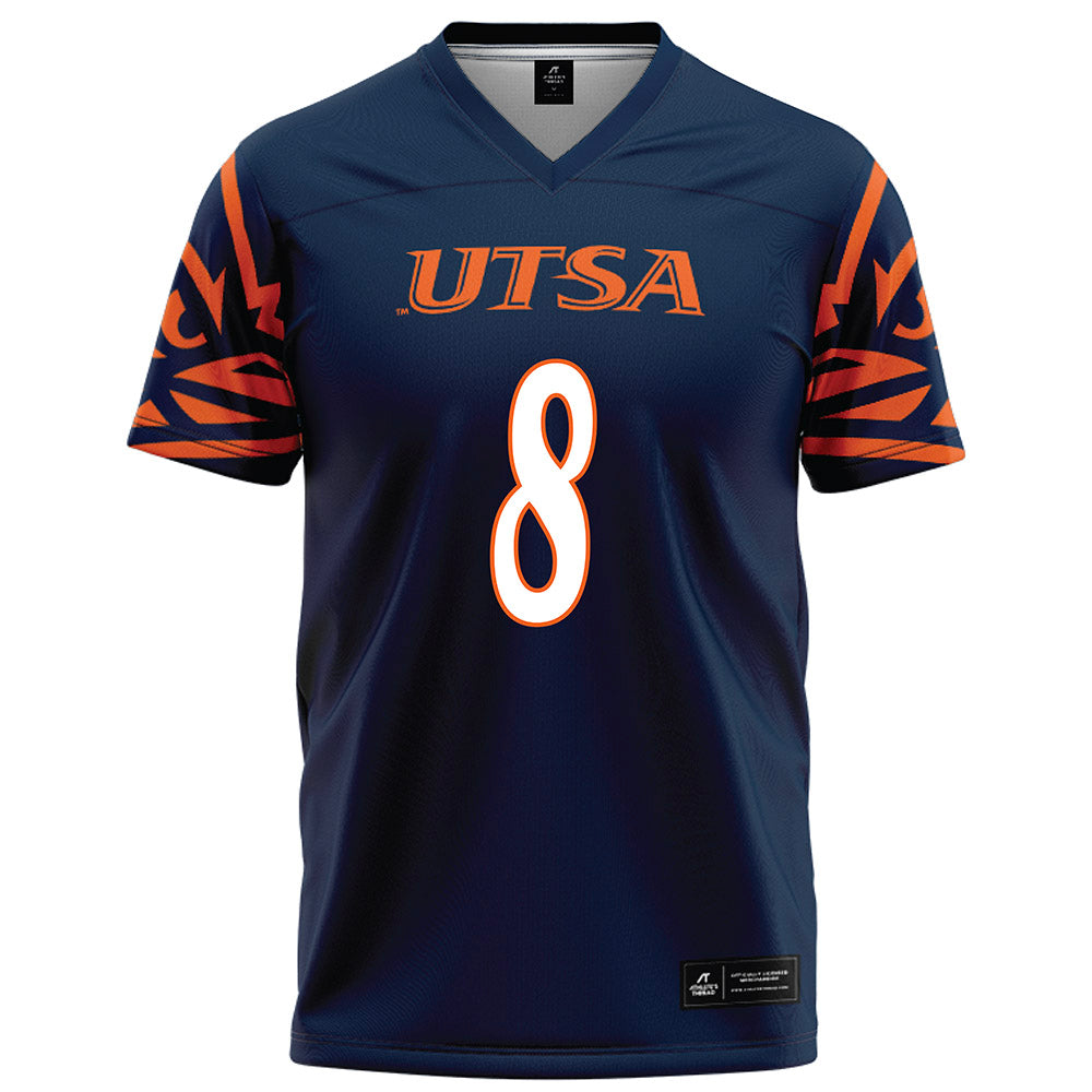 UTSA - NCAA Football : Jimmori Robinson - Navy Football Jersey