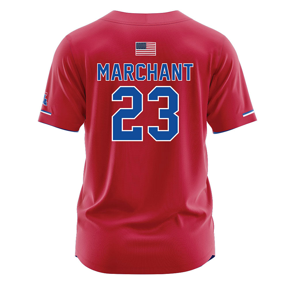 LA Tech - NCAA Softball : Reagan Marchant - Red Jersey-1