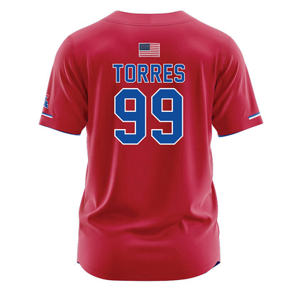 LA Tech - NCAA Softball : Reese Torres - Red Jersey-1
