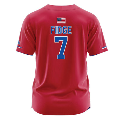 LA Tech - NCAA Softball : Ruby Fidge - Red Jersey-1