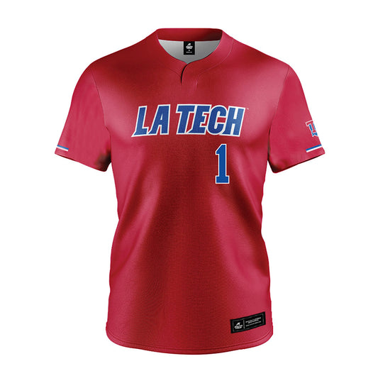 LA Tech - NCAA Softball : Alannah Rogers - Red Jersey-0