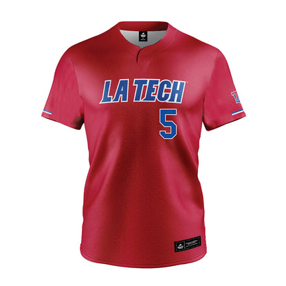 LA Tech - NCAA Softball : Addison Snyder - Red Jersey-0