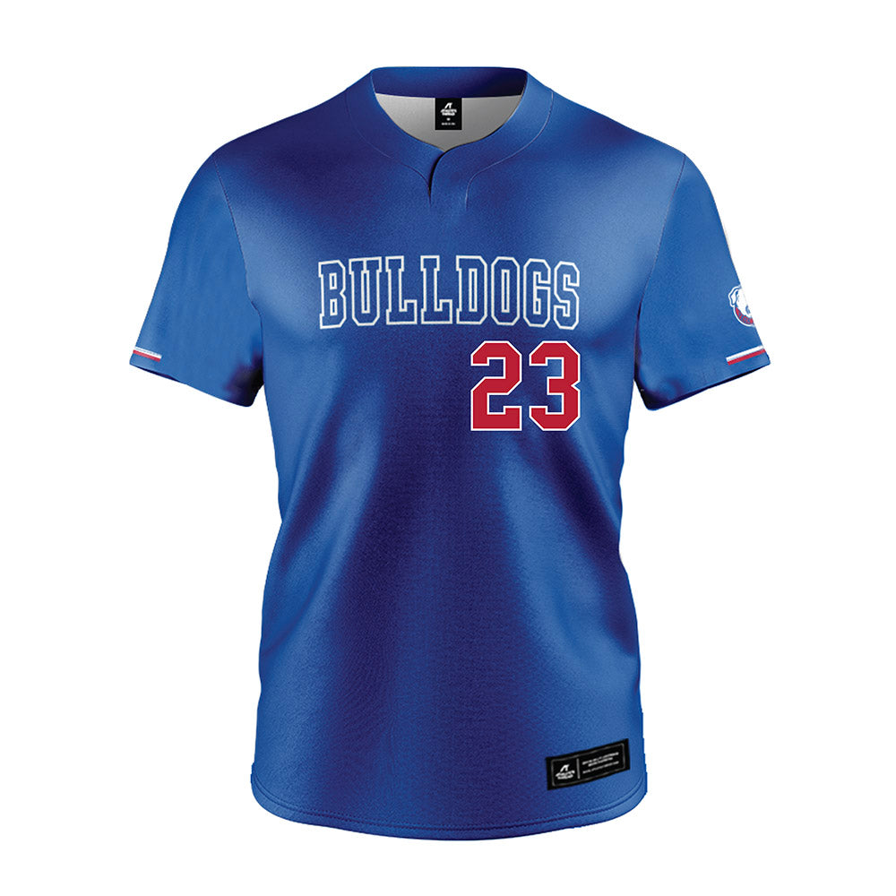 LA Tech - NCAA Softball : Reagan Marchant - Blue Jersey-0