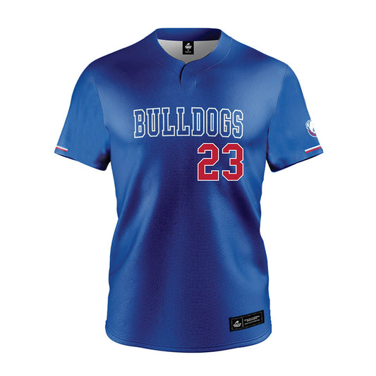 LA Tech - NCAA Softball : Reagan Marchant - Blue Jersey-0