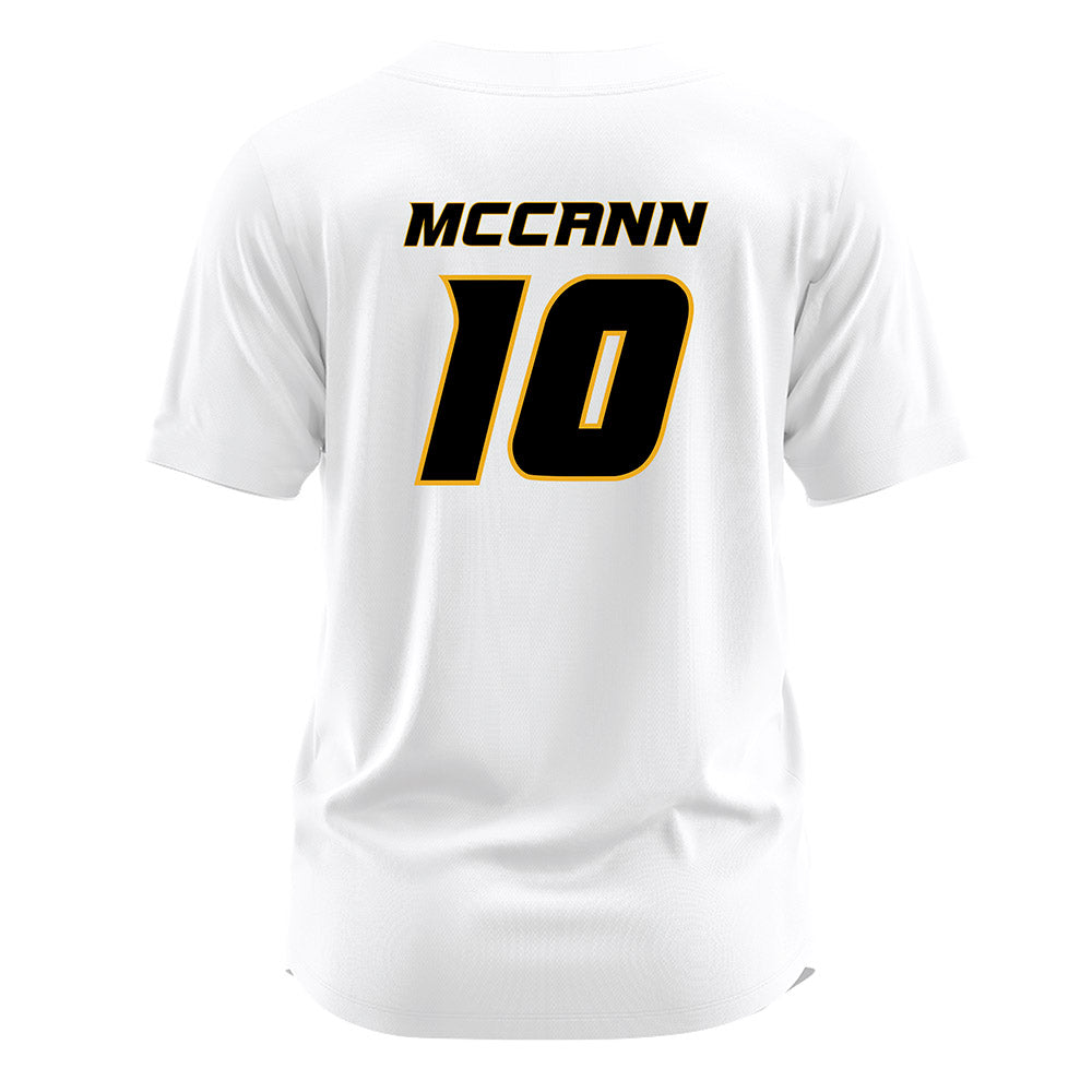 Missouri - NCAA Softball : Marissa McCann - White Jersey