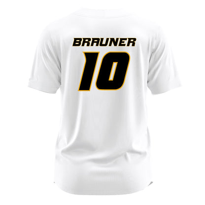 Missouri - NCAA Softball : Monica Brauner - White Jersey