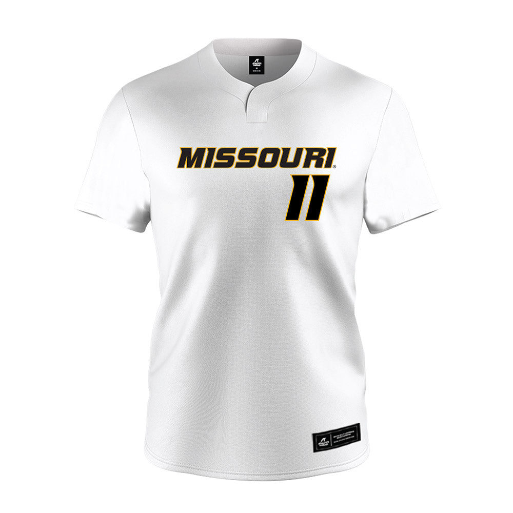 Missouri - NCAA Softball : Julia Crenshaw - White Jersey