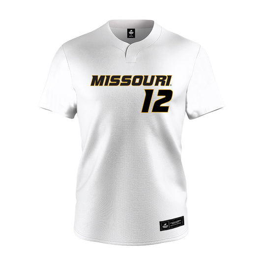 Missouri - NCAA Softball : Mya Dodge - White Jersey