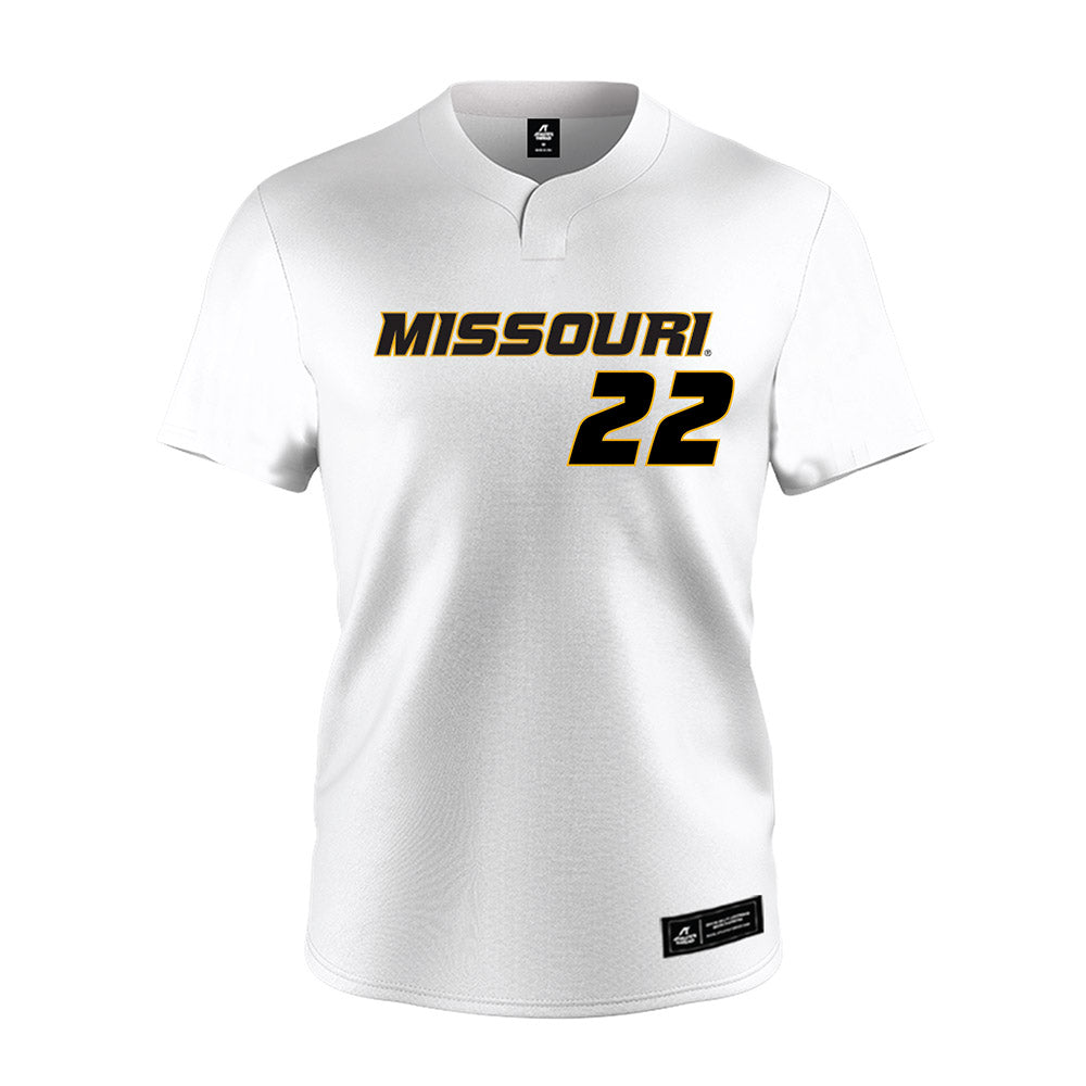 Missouri - NCAA Softball : Sophie Smith - White Jersey-0