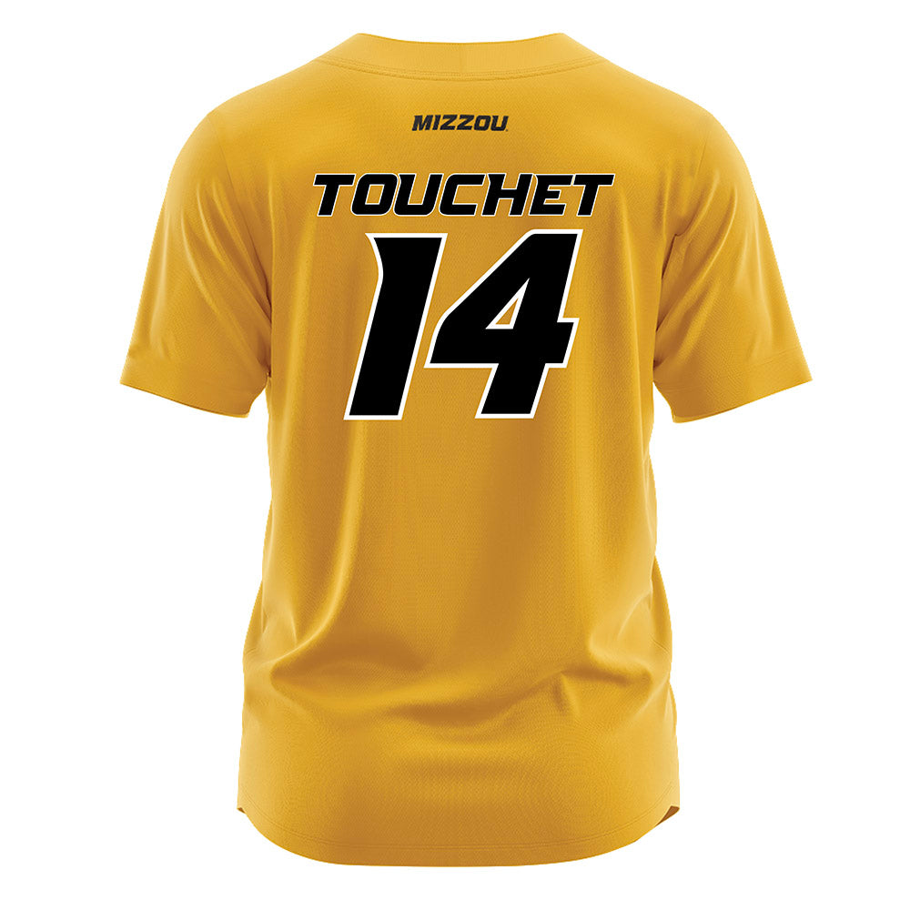 Missouri - NCAA Softball : Nathalie Touchet - Gold Jersey