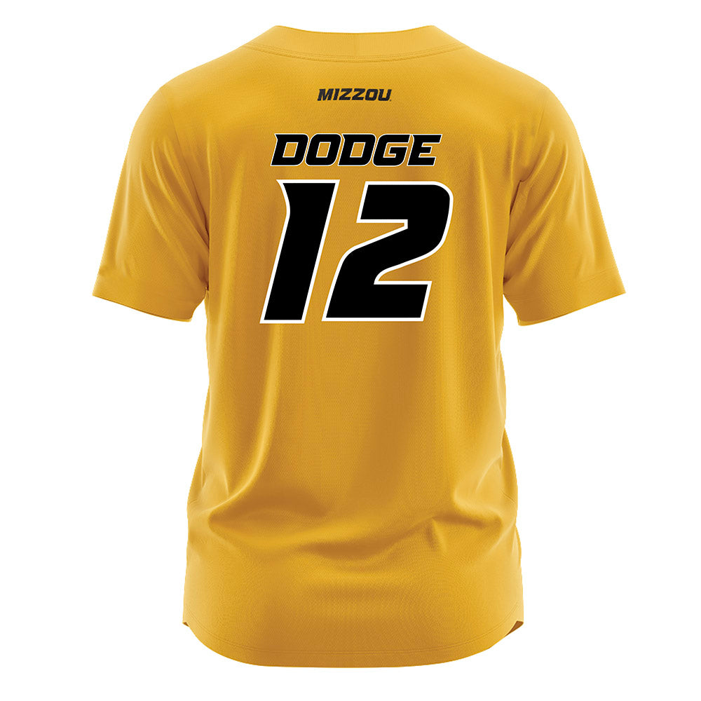 Missouri - NCAA Softball : Mya Dodge - Gold Jersey