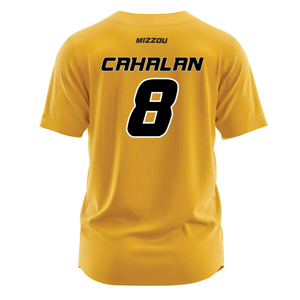 Missouri - NCAA Softball : Claire Cahalan - Gold Jersey