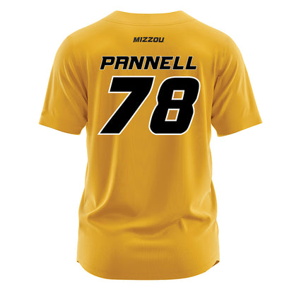 Missouri - NCAA Softball : Taylor Pannell - Gold Jersey