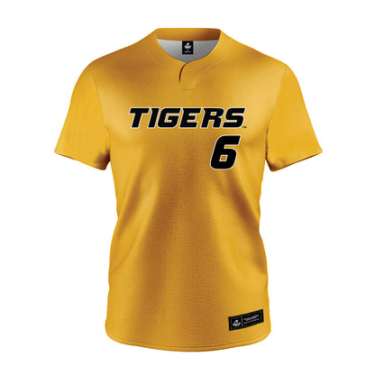 Missouri - NCAA Softball : Courtney Donahue - Gold Jersey-0
