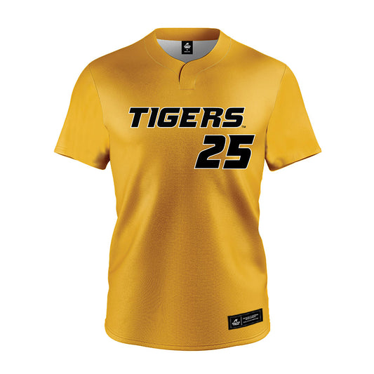 Missouri - NCAA Softball : Avery Adcock - Gold Jersey-0