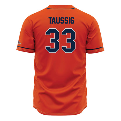 UTSA - NCAA Baseball : James Taussig - Baseball Jersey Orange