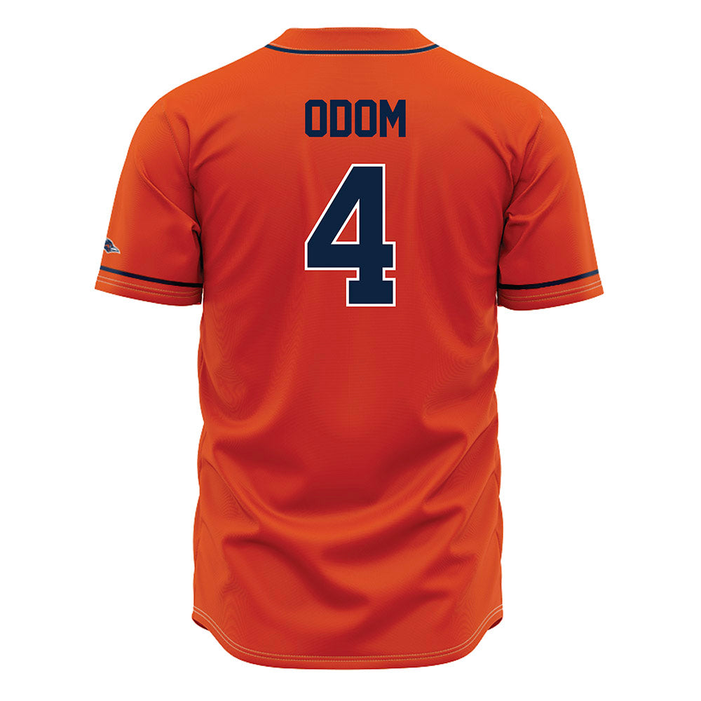 UTSA - NCAA Baseball : Tye Odom - Orange Jersey-1