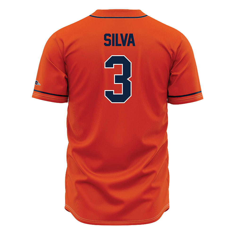 UTSA - NCAA Baseball : Jacob Silva - Orange Jersey-1
