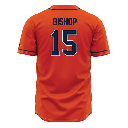 UTSA - NCAA Baseball : Brandon Bishop - Orange Jersey-1