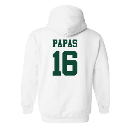 Ohio - NCAA Football : Matthew Papas - Classic Shersey Hooded Sweatshirt-1