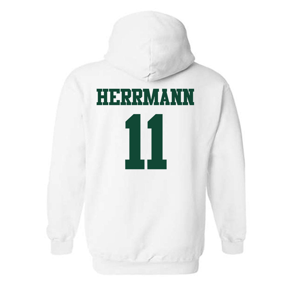 Ohio - NCAA Football : Evan Herrmann - Classic Shersey Hooded Sweatshirt-1