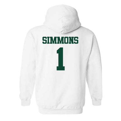 Ohio - NCAA Men's Basketball : Javan Simmons - Classic Shersey Hooded Sweatshirt-1