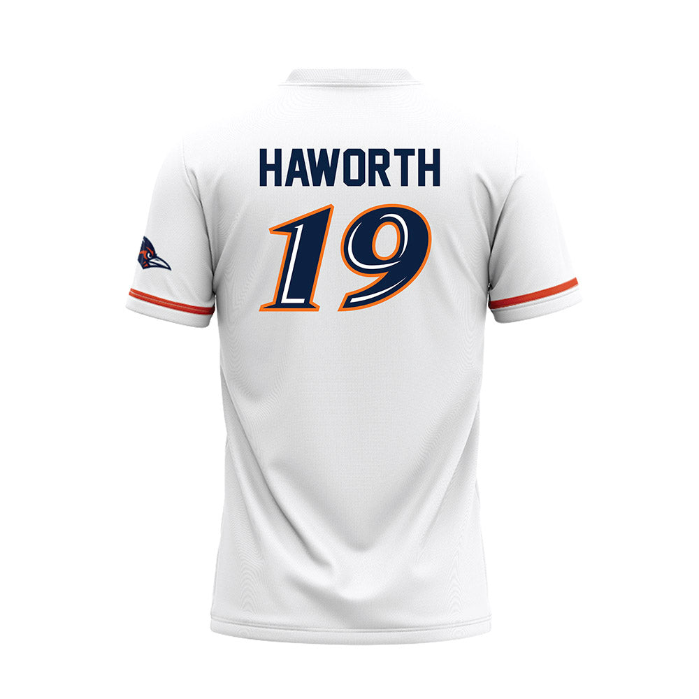 UTSA - NCAA Baseball : Lane Haworth - White Jersey-1