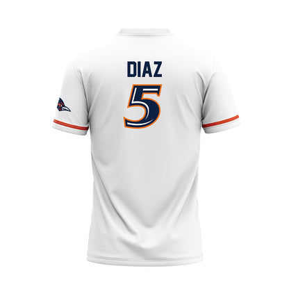 UTSA - NCAA Baseball : Diego Diaz - White Jersey-1