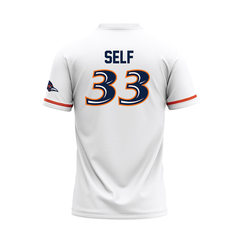 UTSA - NCAA Baseball : Ryan Self - White Jersey-1