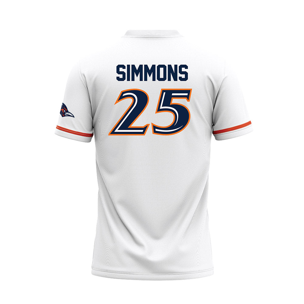 UTSA - NCAA Baseball : Sam Simmons - White Jersey-1