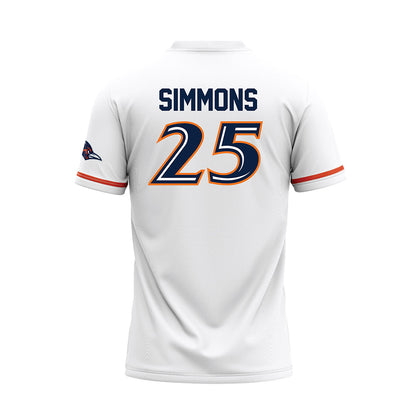 UTSA - NCAA Baseball : Sam Simmons - White Jersey-1