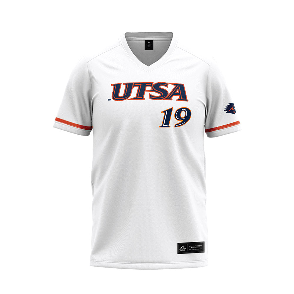 UTSA - NCAA Baseball : Lane Haworth - White Jersey-0