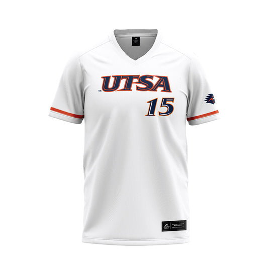 UTSA - NCAA Baseball : Brandon Bishop - White Jersey-0