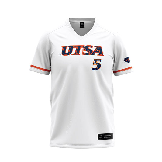 UTSA - NCAA Baseball : Diego Diaz - White Jersey-0