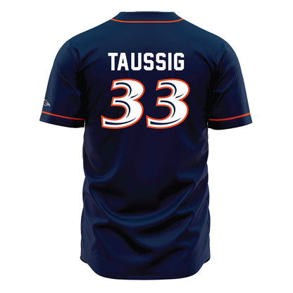 UTSA - NCAA Baseball : James Taussig - Baseball Jersey Navy