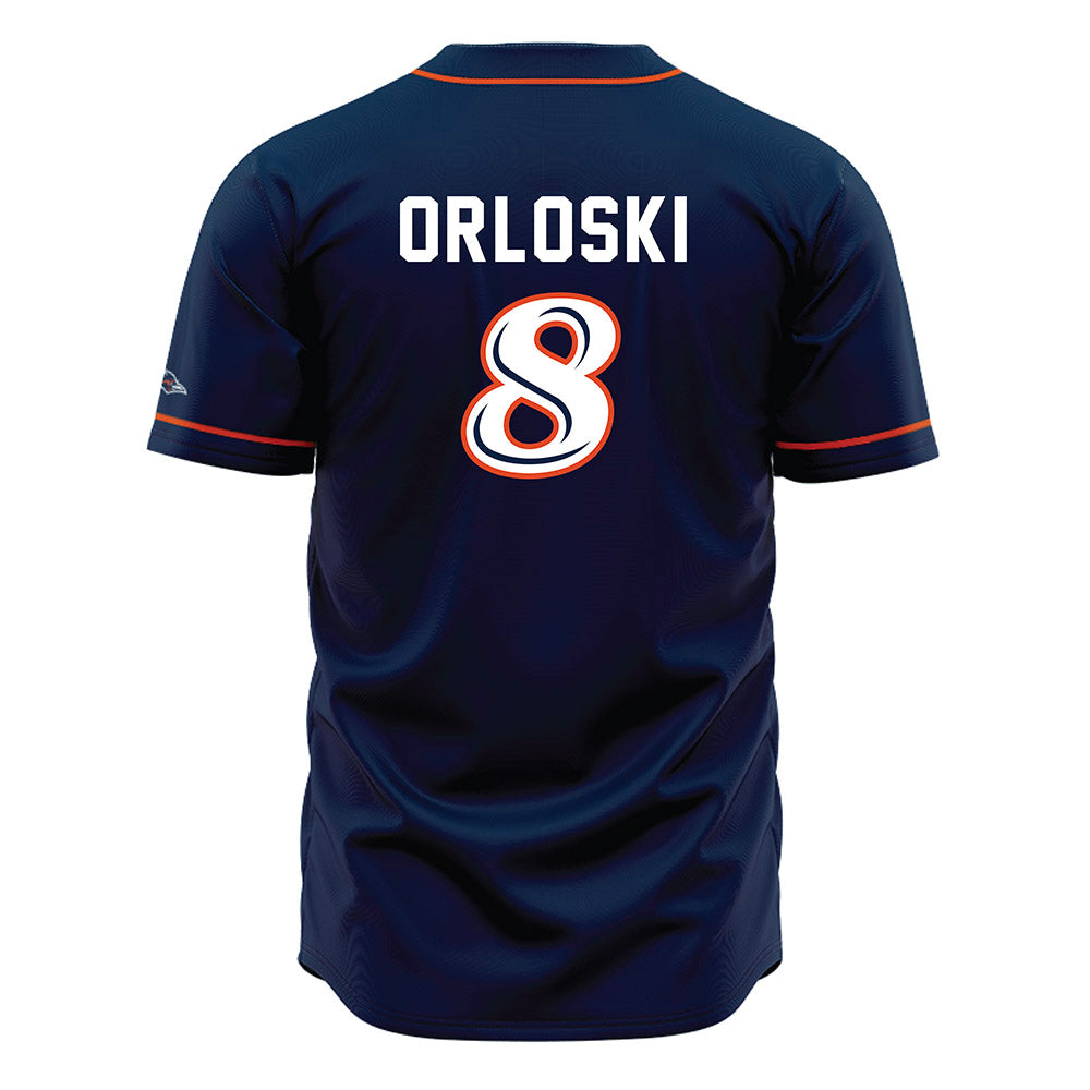 UTSA - NCAA Baseball : Robert Orloski - Navy Jersey-1