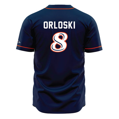 UTSA - NCAA Baseball : Robert Orloski - Navy Jersey-1