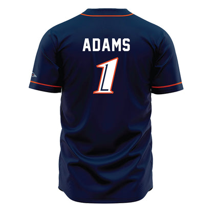 UTSA - NCAA Baseball : Peyton Adams - Navy Jersey