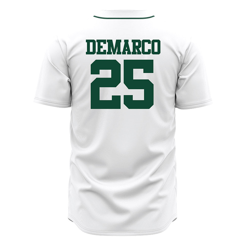 Ohio - NCAA Baseball : Patrick Demarco - White Baseball Jersey