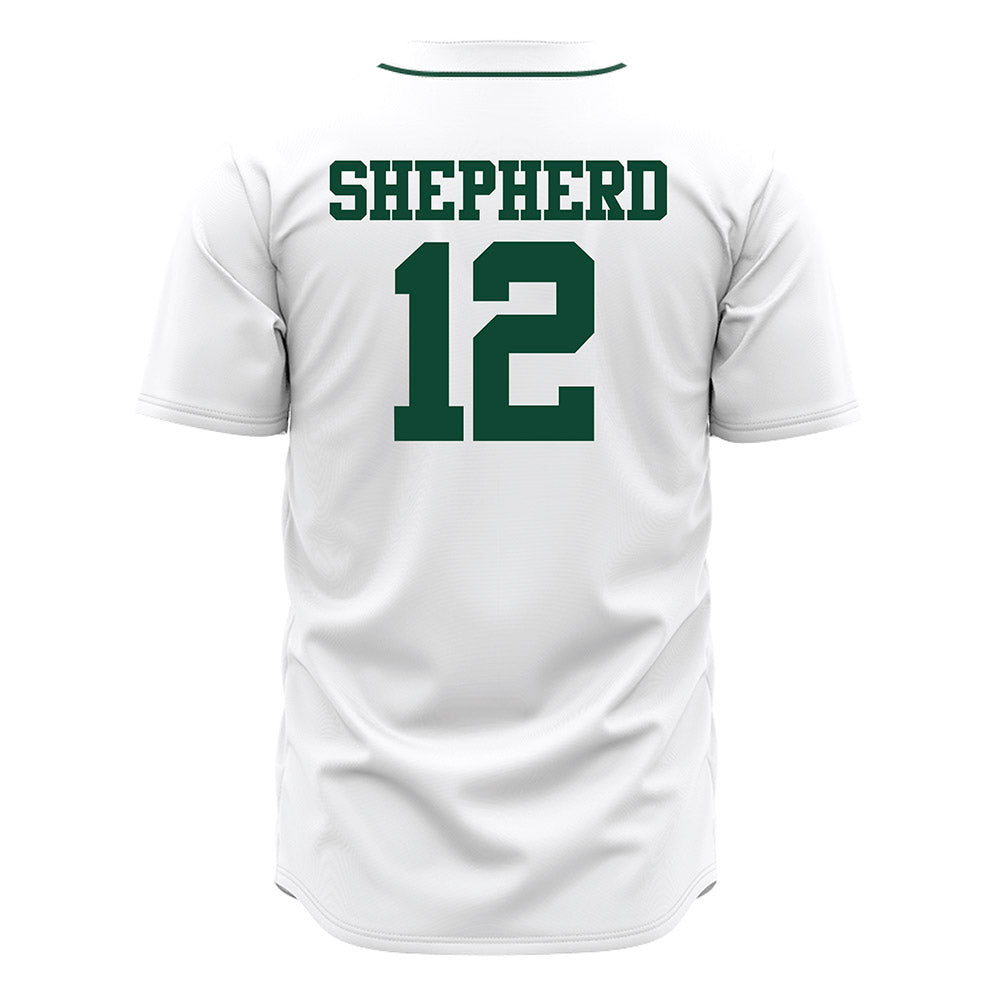 Ohio - NCAA Baseball : Dylan Shepherd - White Jersey-1