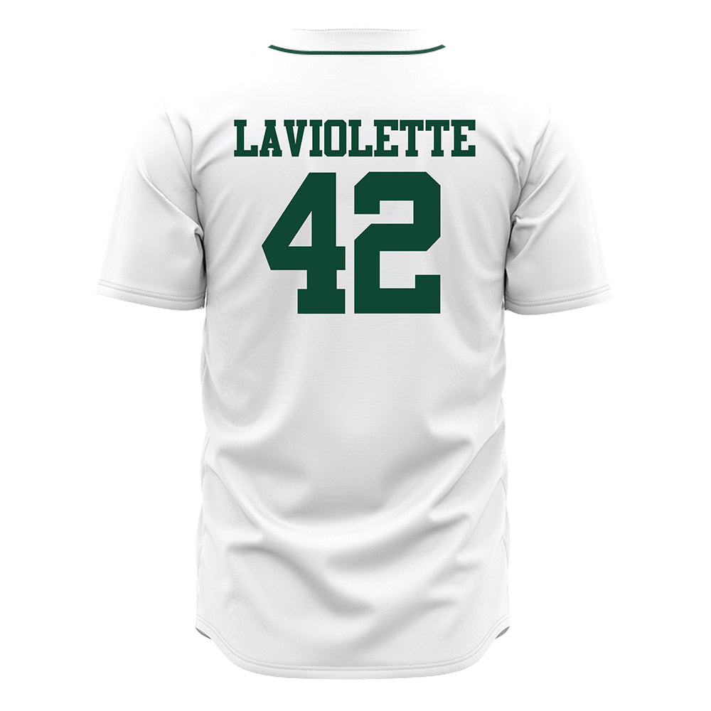 Ohio - NCAA Baseball : Brady LaViolette - White Jersey-1