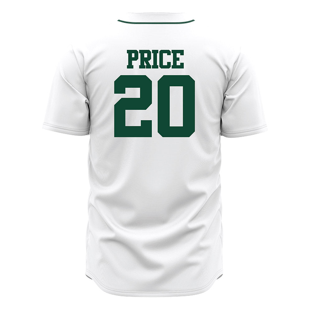 Ohio - NCAA Baseball : Landon Price - White Jersey-1