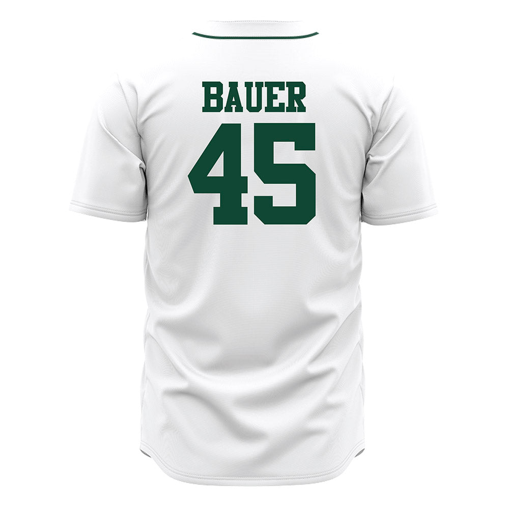 Ohio - NCAA Baseball : Douglas Bauer - White Jersey-1