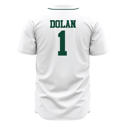 Ohio - NCAA Baseball : Nick Dolan - White Baseball Jersey