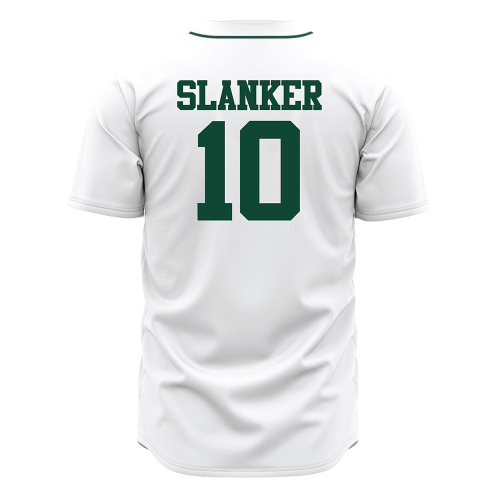 Ohio - NCAA Baseball : Ben Slanker - White Jersey-1