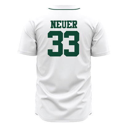 Ohio - NCAA Baseball : Trenton Neuer - White Baseball Jersey